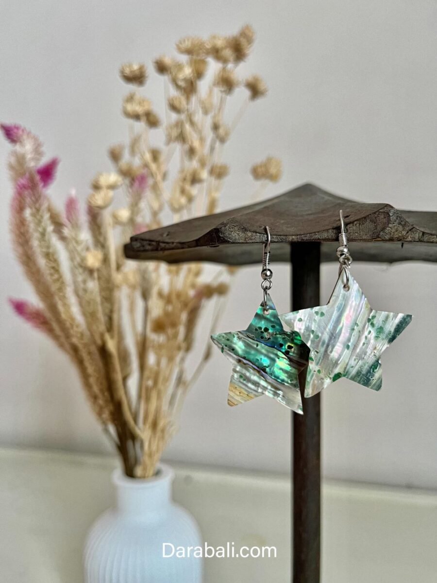 Sea Creatures Shell Earings by Darabali