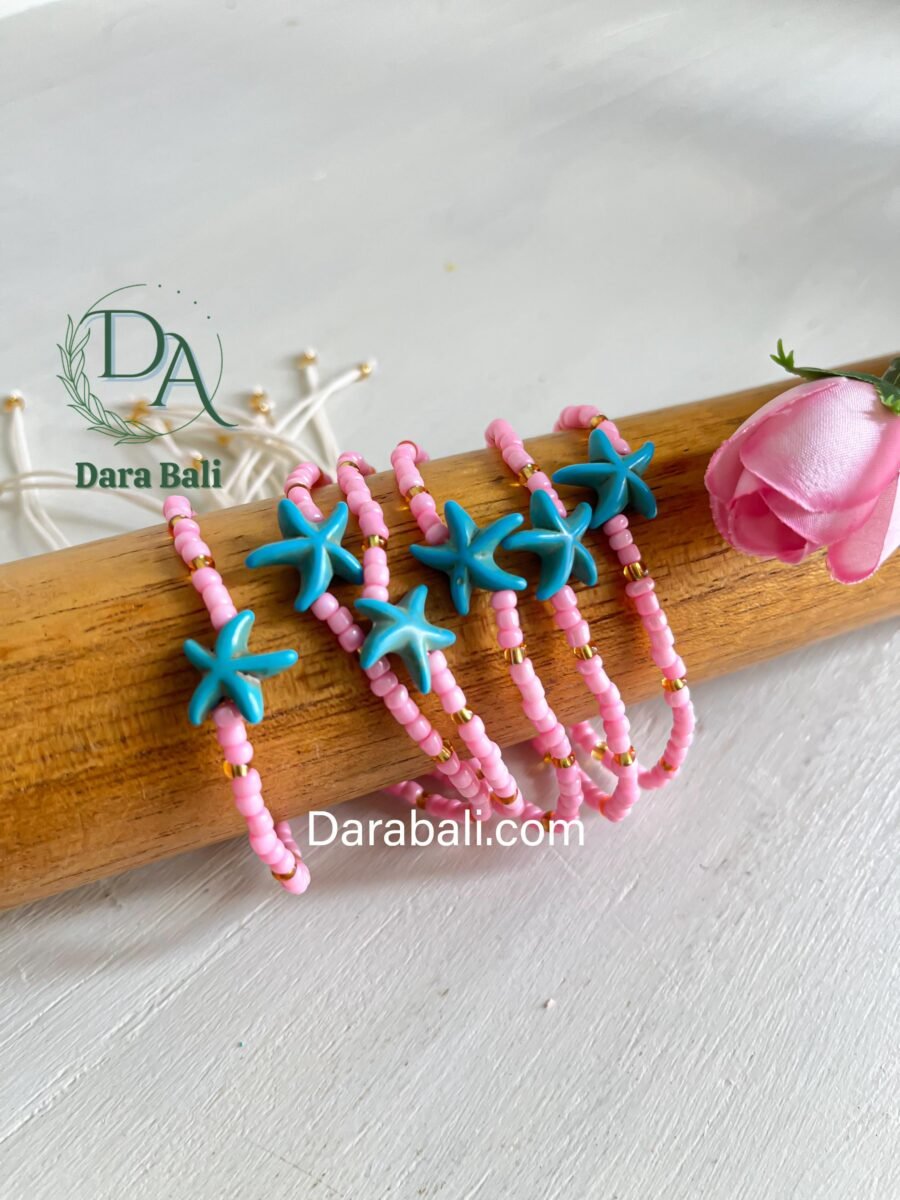 Twinkle Star Bracelet Color Pink by Darabali