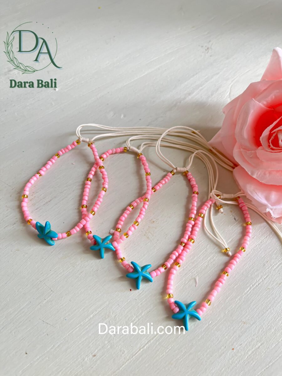 Twinkle Star Bracelet Color Pink by Darabali