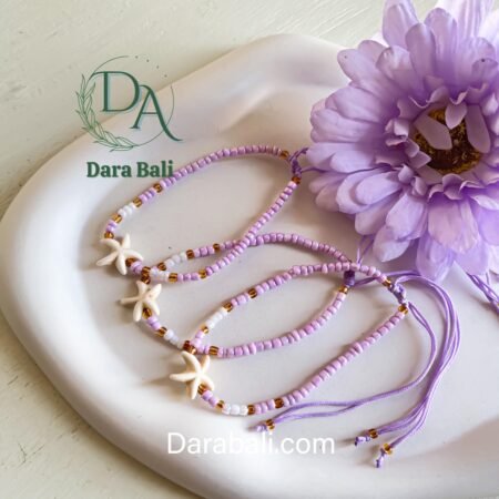 twinkle Star Bracelet Color Purple by darabali