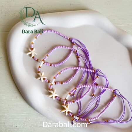 Twinkle Star Bracelet Color Purple by Darabali